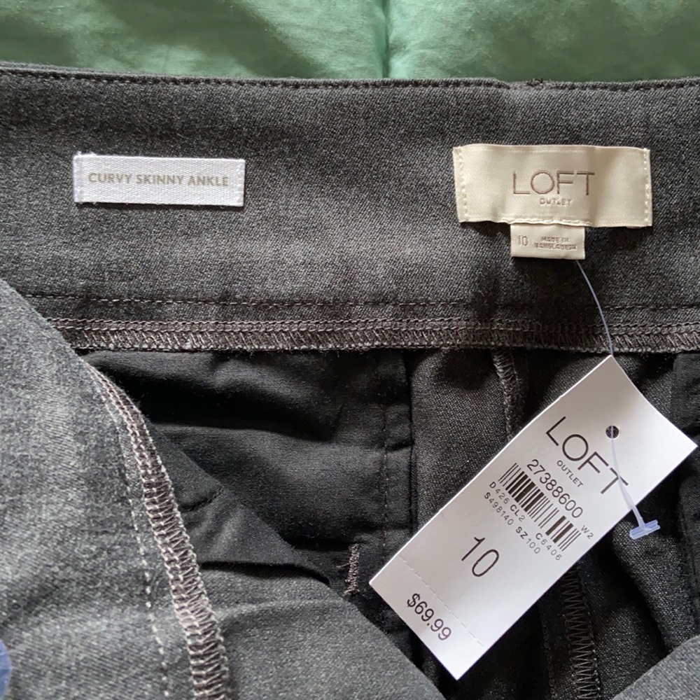 Loft Outlet Curvy Skinny Ankle pants- NWT!